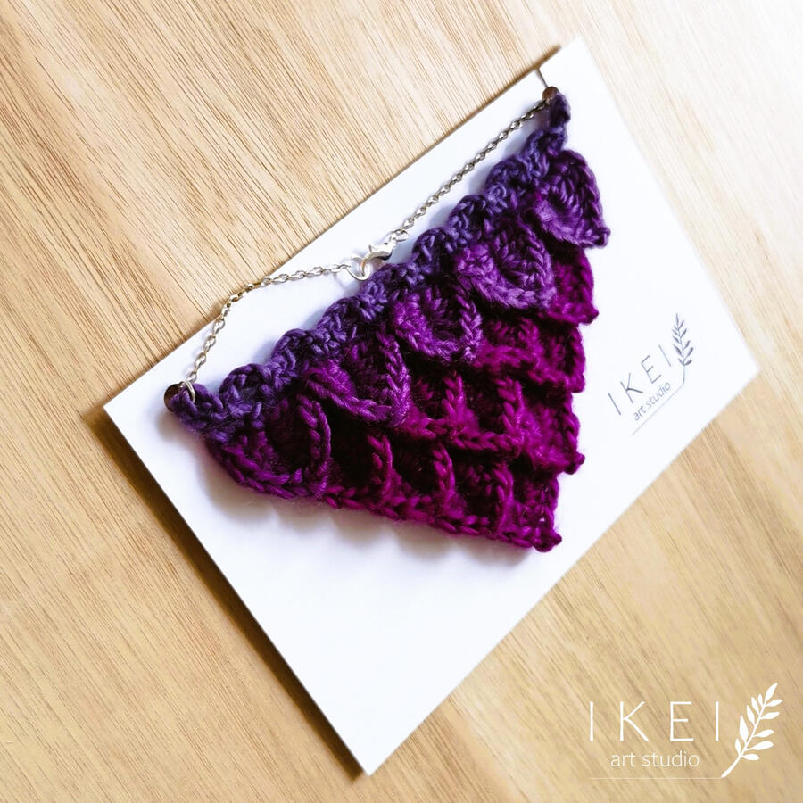 Mermaid necklace Deep Sea