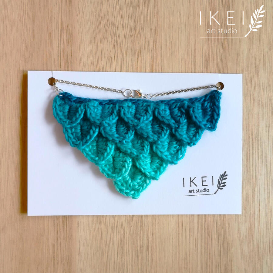 Mermaid necklace Tropical Seas